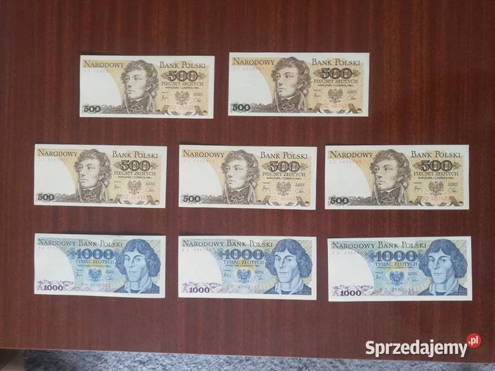 Banknoty z prlu Dąbie