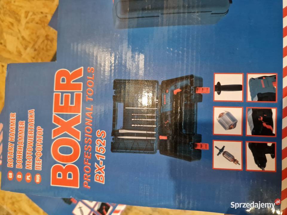 MŁOTOWIERTARKA Udarowa BX152 Boxer 3050 wat wielkopolskie Głogowa