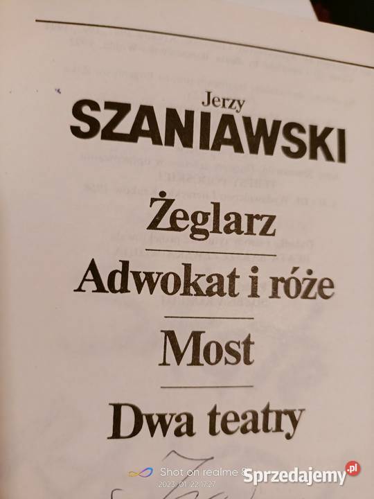 Szaniawski książki Warszawa księgarnia Praga