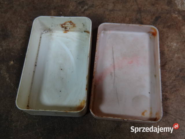 pudełko z łatkami MZ ES TS ETS org DDR lubuskie Żary