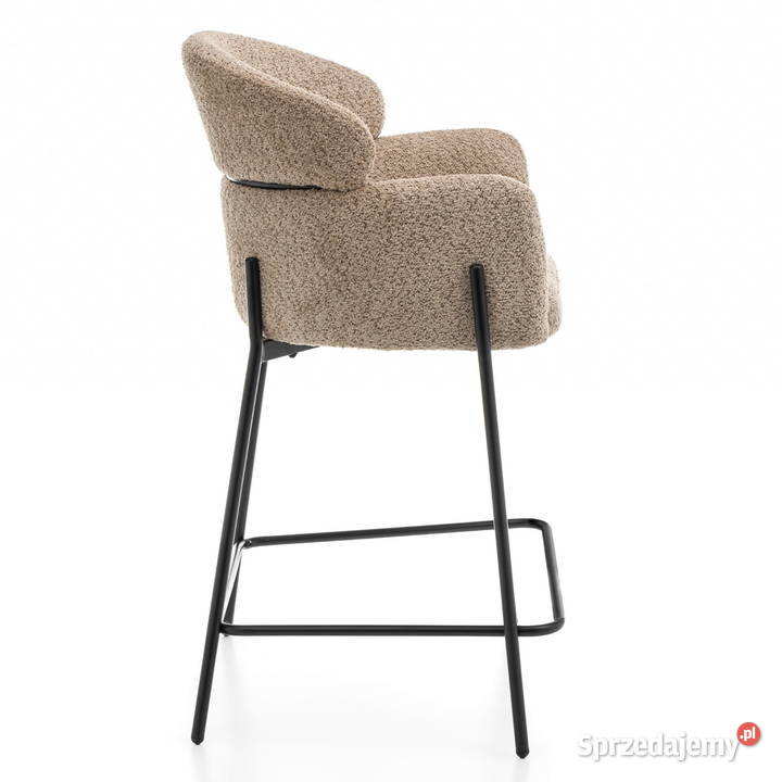 Hoker Tapicerowany Bolzano Boucle Ciemnobeżowe wielkopolskie Tarchały Małe