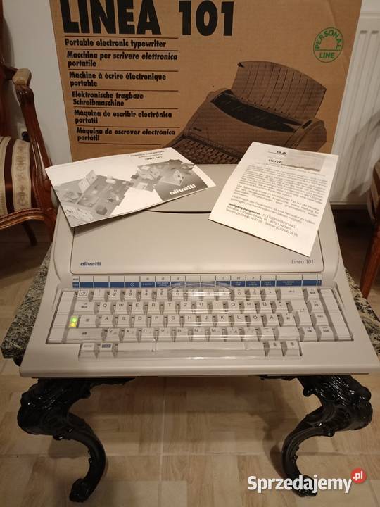 Maszyna do pisania OLIVETTI Linea 101 NOWA Drawski Młyn