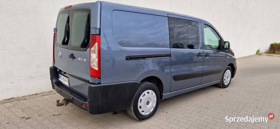 Fiat Scudo LONG 20MJet 136 Brygadówka 5 Osobowy mazowieckie Pułtusk sprzedam