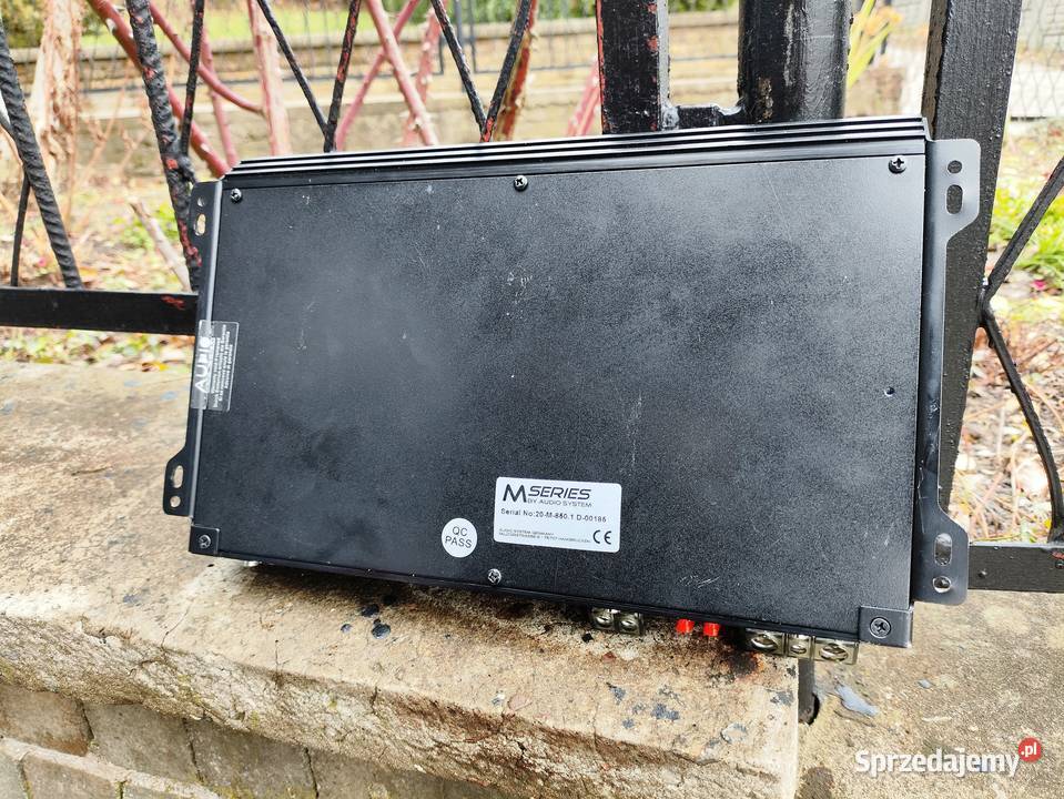 Wzmacniacz samochodowy 1 kanał monoblok Audio śląskie Niegowonice