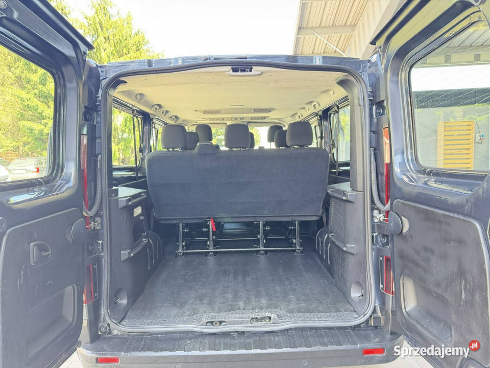 Renault Trafic long L2H1 brygadówka 9osobowy 20 grafitowy Warszawa
