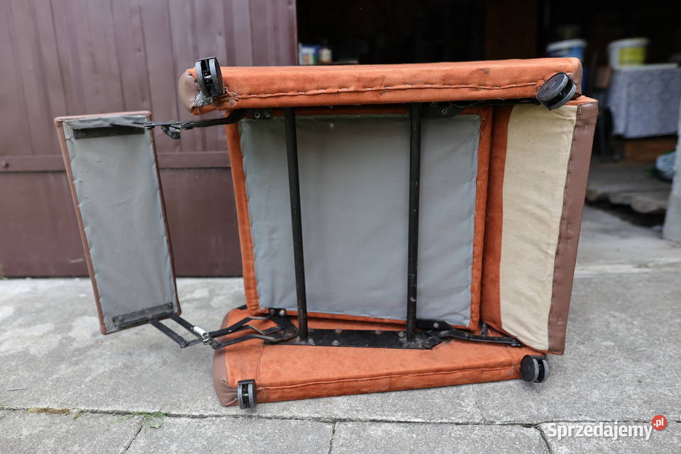 Fotel wypoczynkowy rozkładany RELAKS na kółkach Fotele Stąporków sprzedam