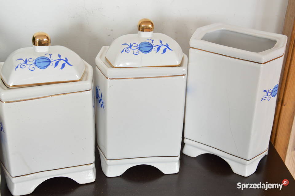 piękne pojemniki na przyprawy ceramika Chodzież śląskie Jastrzębie-Zdrój