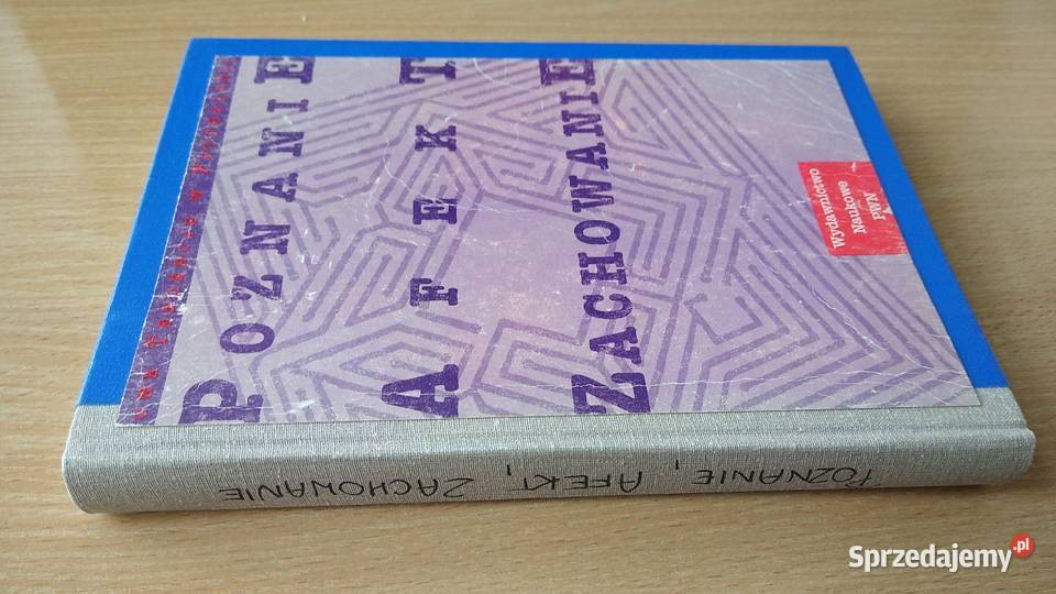 Poznanie afekt zachowanie pod red Tomasza Gdańsk