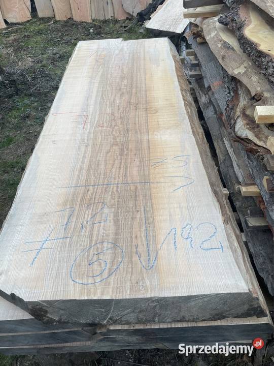 Monolit blat stół jesion 100x200x10 mazowieckie Przysucha