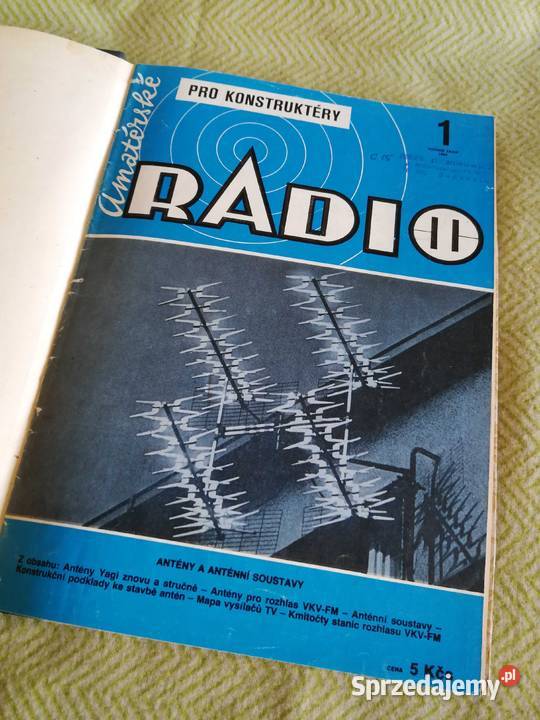 Amatrsk Rdio pro konstruktry 1984 komplet 6 Szczecin