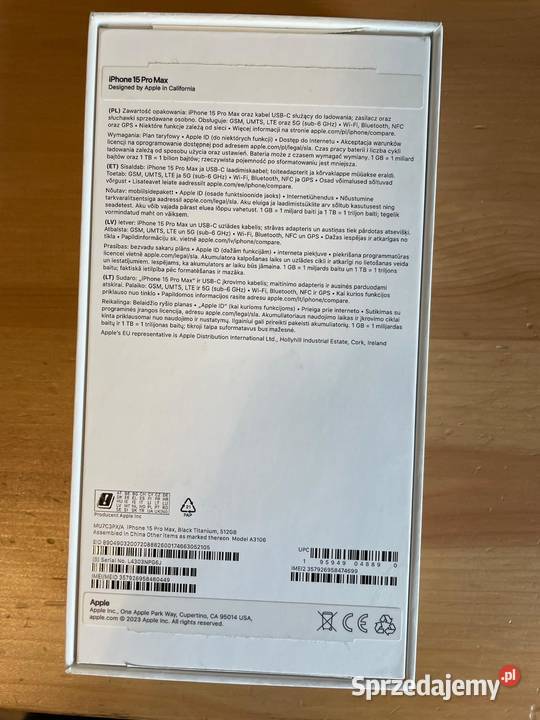 Iphone 15 pro idealny wysyłkaodbiór Sanok