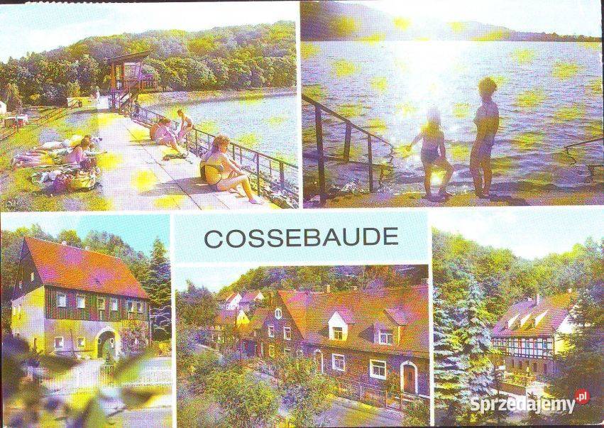 Kart pozdrowienia zCossebaude kas 1994 2 Gliwice sprzedam