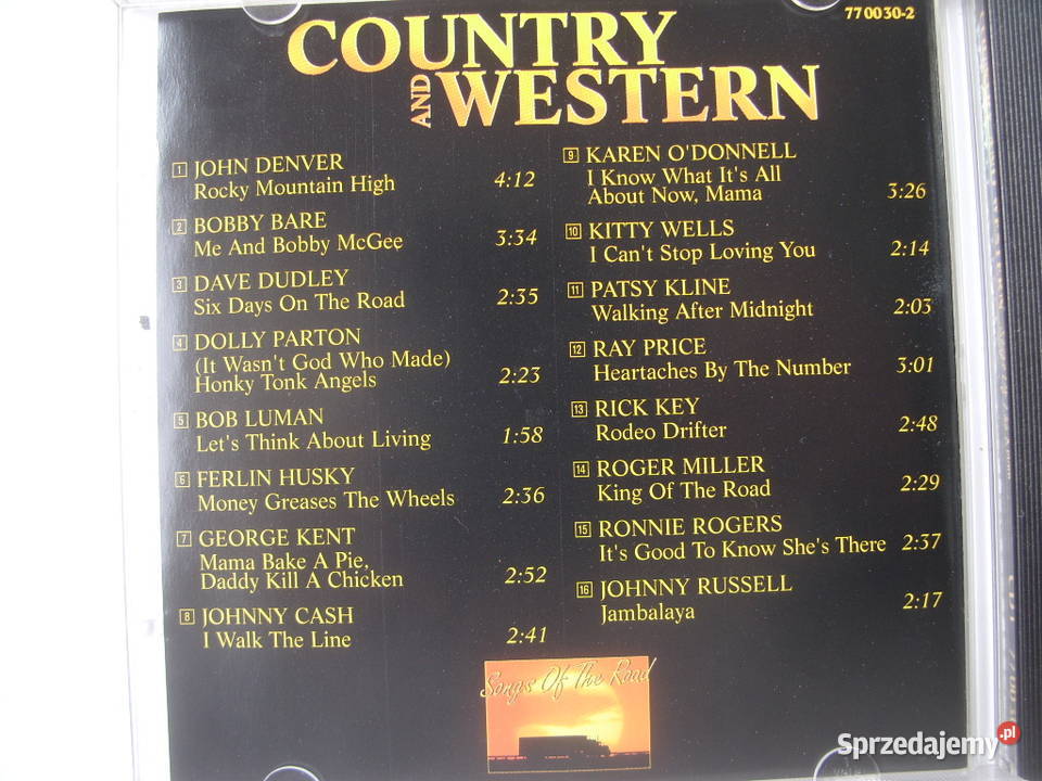 COUNTRT CD COUNTRT AND WESTERN 3 CD Vol 123 SONG