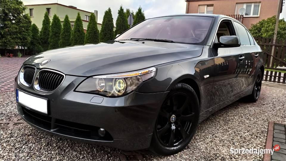 BMW E60 535D Zadbana Duża Moc Komforty Toruń