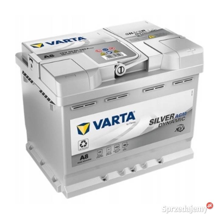 Akumulator 60Ah 680A VARTA Silver Dynamic AGM opolskie Opole