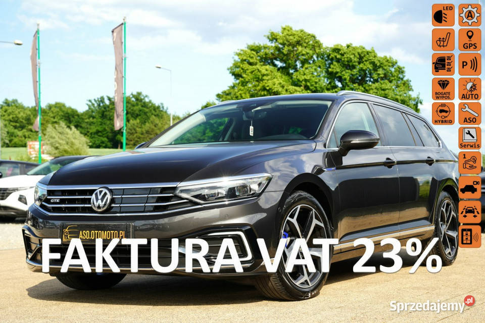 Volkswagen Passat GTE SKÓRA kamera FUL LED Otmuchów
