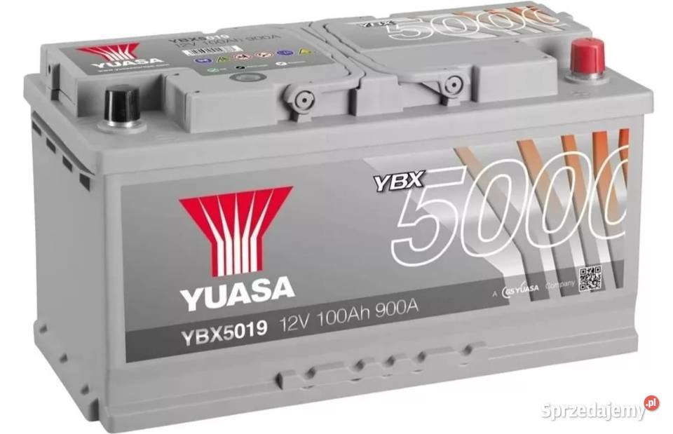 Akumulator Yuasa Silver 12V 100Ah 900A Prawy Wrocław
