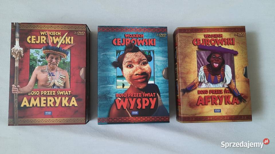 DVD 9 Boso świat Wojciech Cejrowski Dąbrowa Górnicza