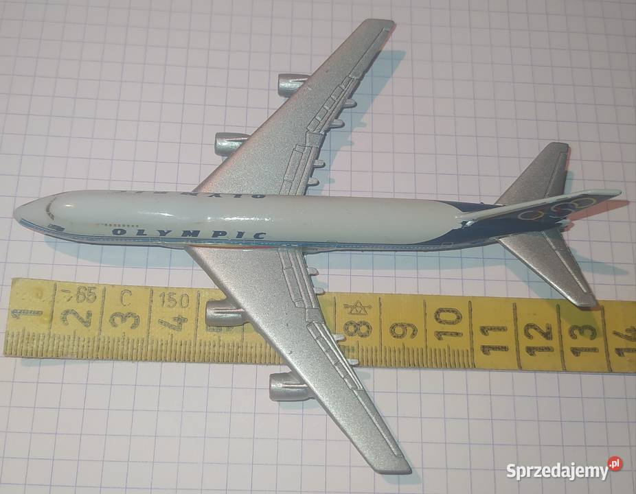 Model samolotu Boeing 747 firmy SCHABAK Germany Gdańsk
