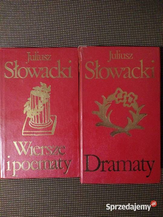 Dramaty Wiersze i poematy Juliusz Słowacki Warszawa sprzedam