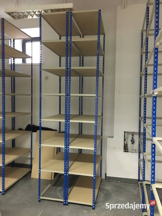 Małe Regały Metalowe do Domu Garażu Warsztatu Kraków