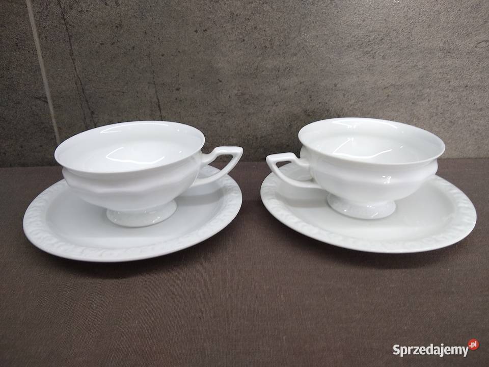 Filiżanka do herbaty Rosenthal Biała Maria Selb