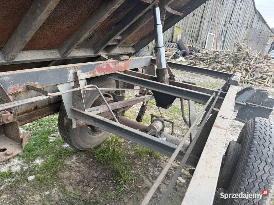 Przyczepa hl6011 zarejestrowana Rolnictwo