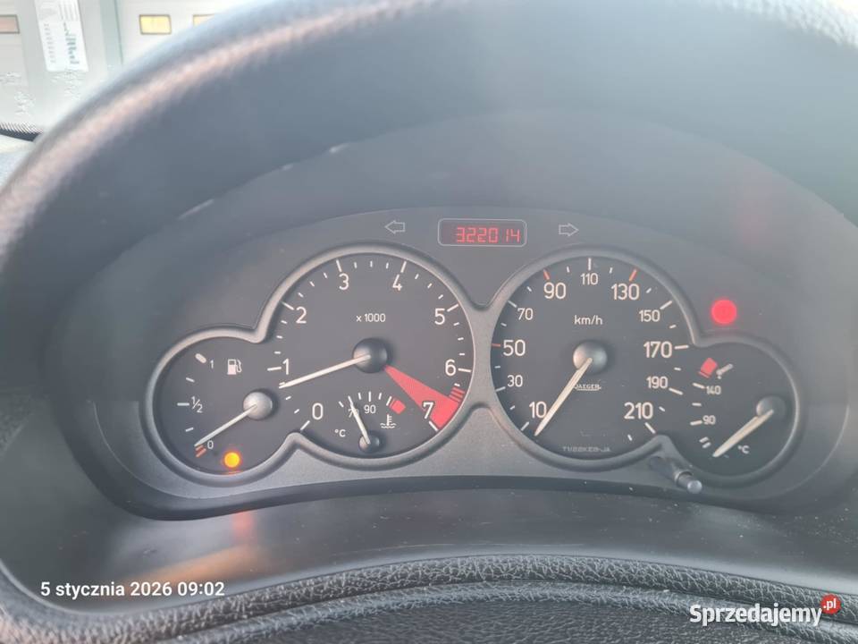 peugeot 206 sprawny długie opłaty 322000km Grajewo sprzedam