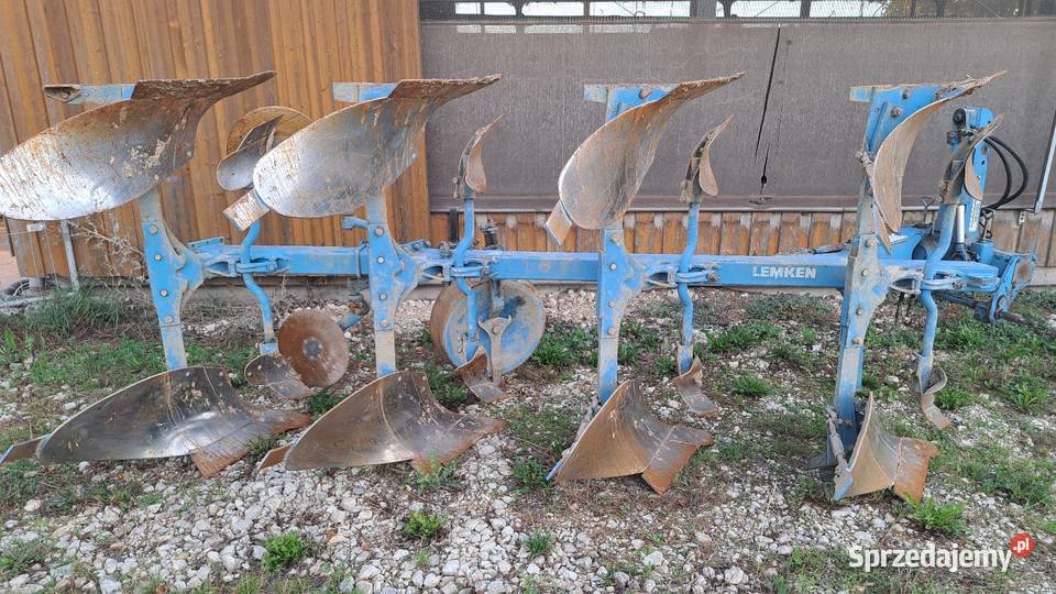 Pług Lemken 4 skibowy