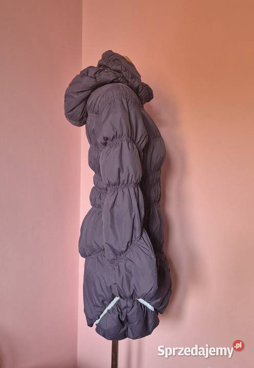 Płaszczyk dziewczęcy niebiesko liliowy rozmiar Brzesko sprzedam