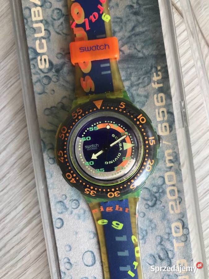 Zegarek SWATCH Scuba Coming Tide SDJ 100 1992 Zegarki i Biżuteria Kielce