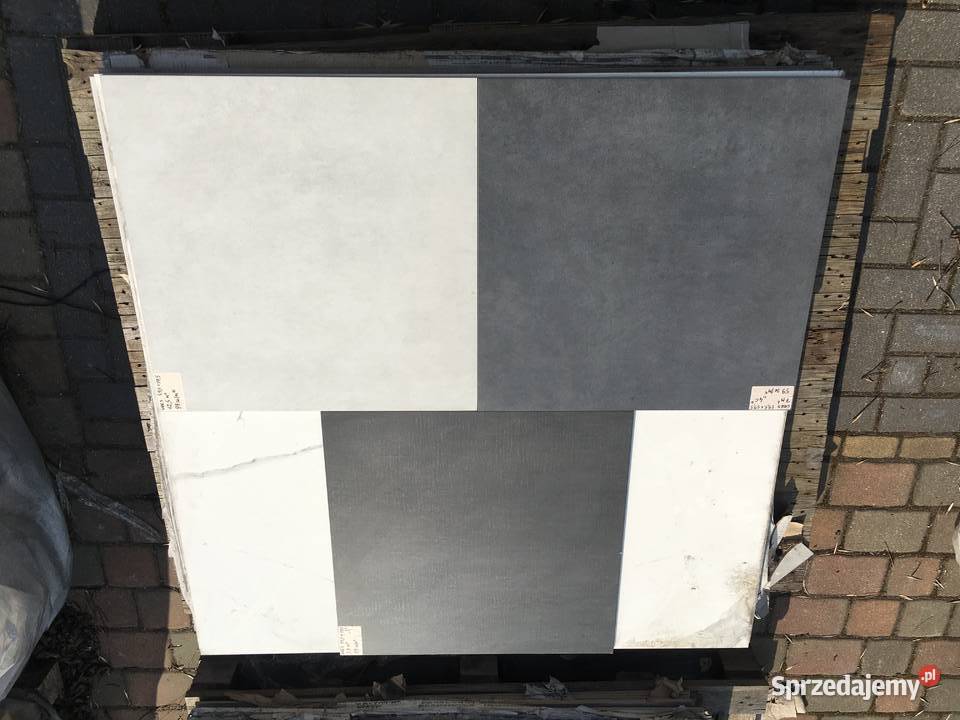 Gres płytka podłogowa biały 595x595 made in Płytki podłogowe mazowieckie Reguły