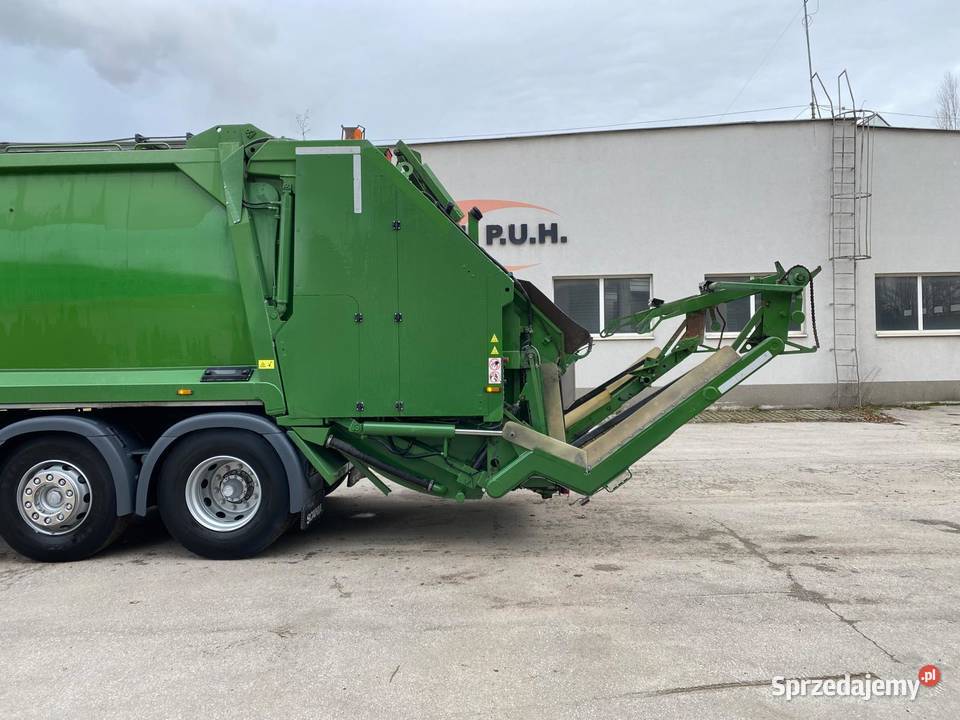 Scania P280 śmieciarka NORBA 20m3 KP7 z wagą świętokrzyskie