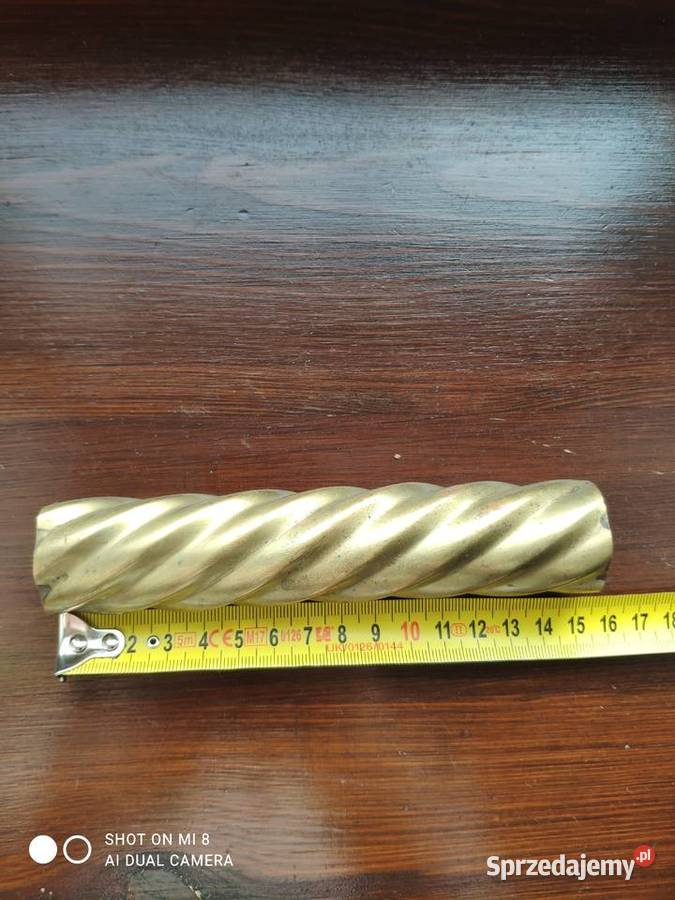 Mosiężna kolumna lampy naftowej 2 Kraków