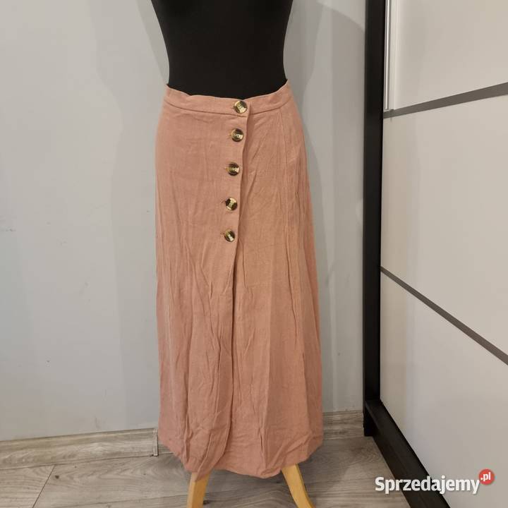 Długa spódnica z guzikami Look M Kraków sprzedam
