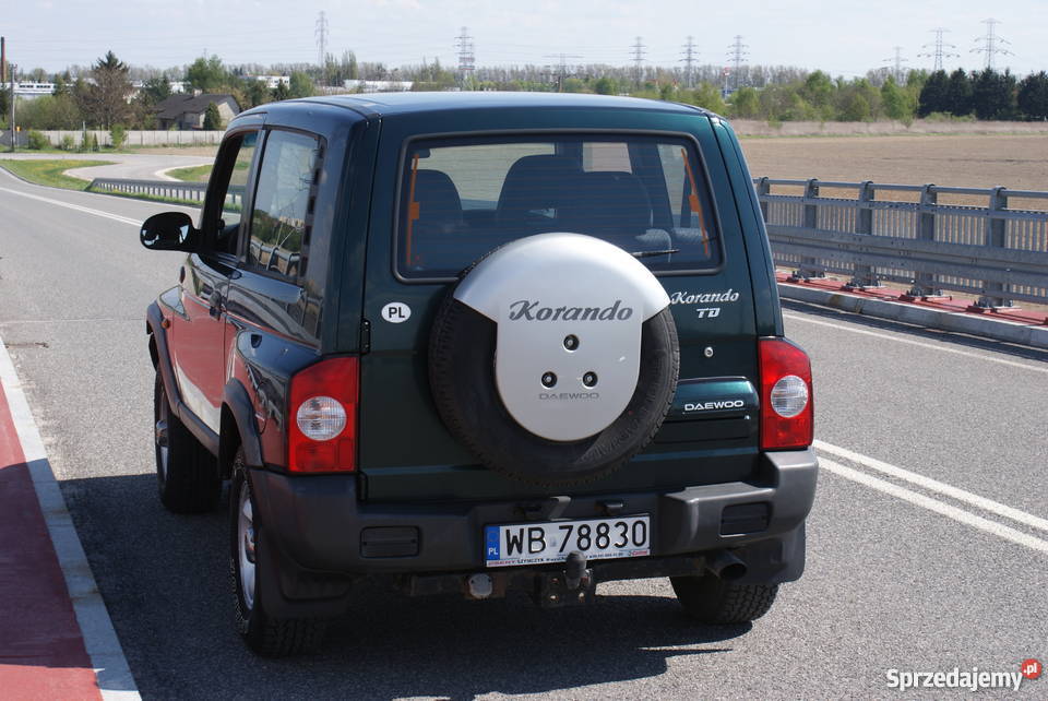 Korando 1999 29td 142 000 2gi właściciel diesel