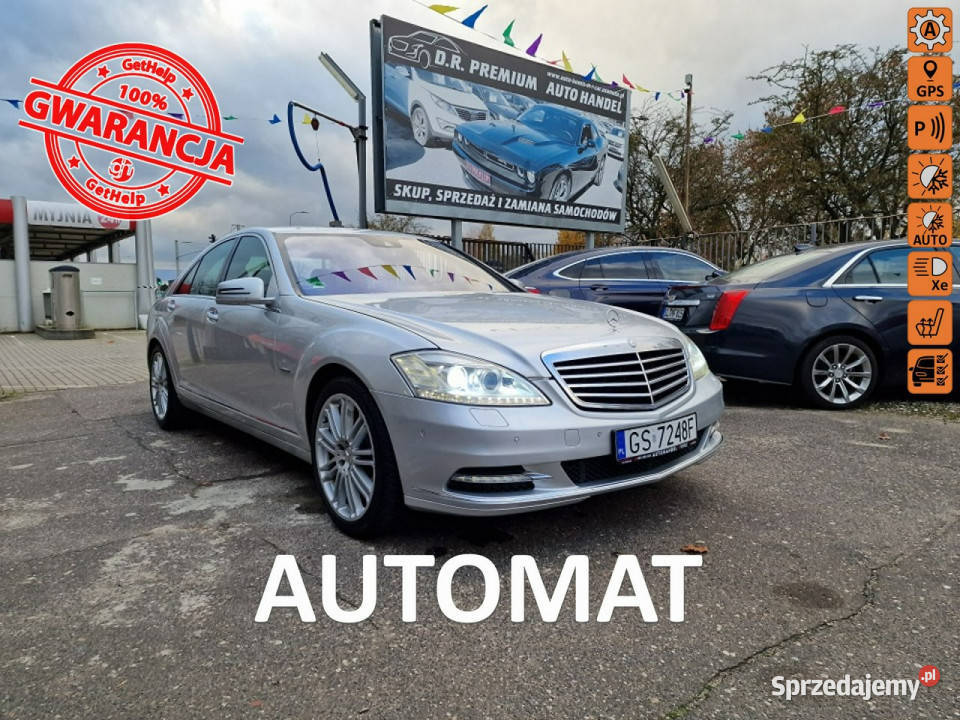 Mercedes S 350 30 CDI 235 Lifcie Łopatki lakier metallic