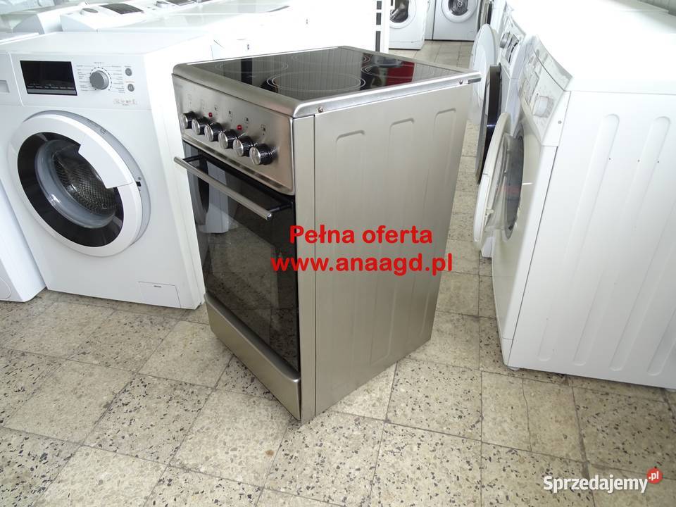Kuchenka elektryczna szer 50 inox Duży Wybór
