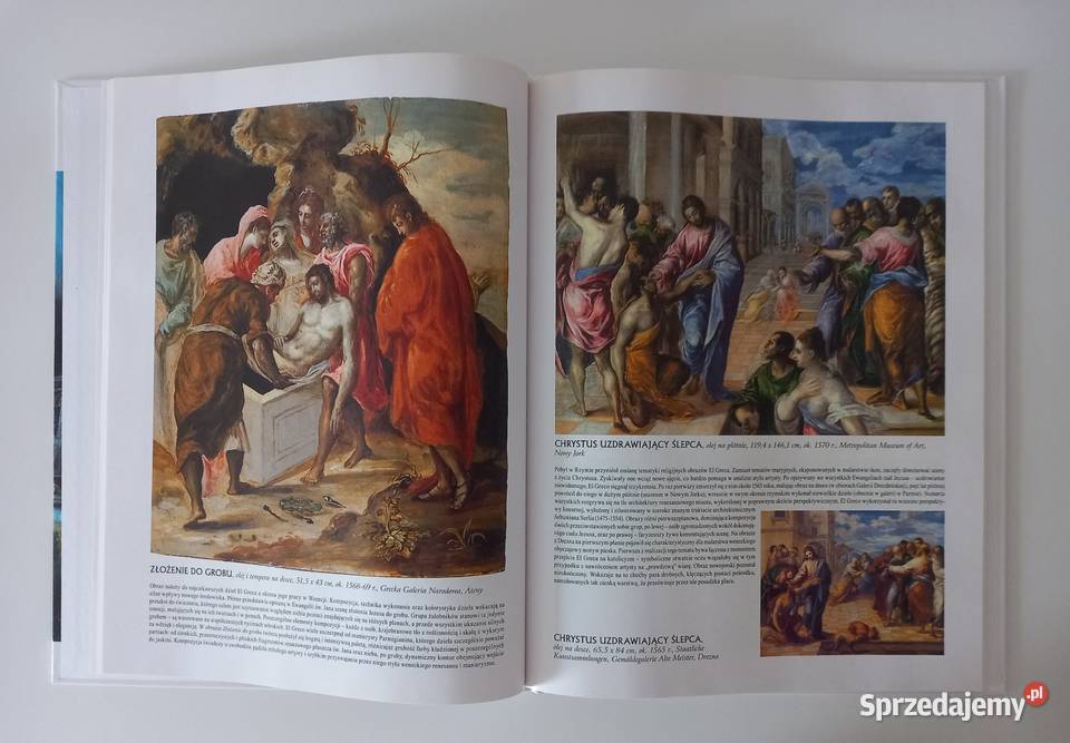 El Greco Oxford Wielka Kolekcja Sławnych Malarzy Poradniki, albumy i reportaże Kraków