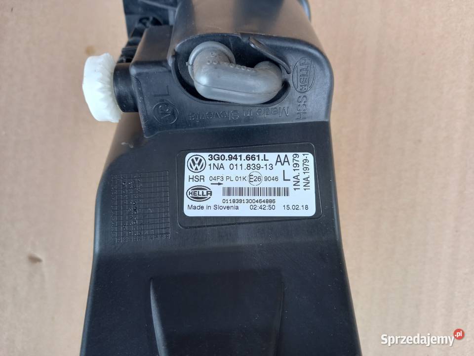 VW Passat B8 Lampa przeciwmgielna halogen LP osobowe Lampy przeciwmgielne Bukownica