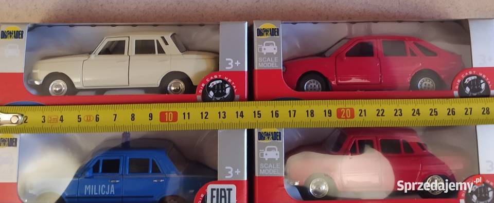 Modele kolekcjonerskie samochodów osobowych