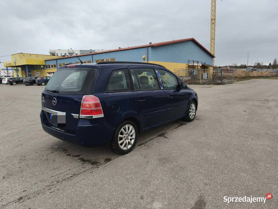 Sprzedam Opel Zafira b 19 100 2006r diesel Ełk