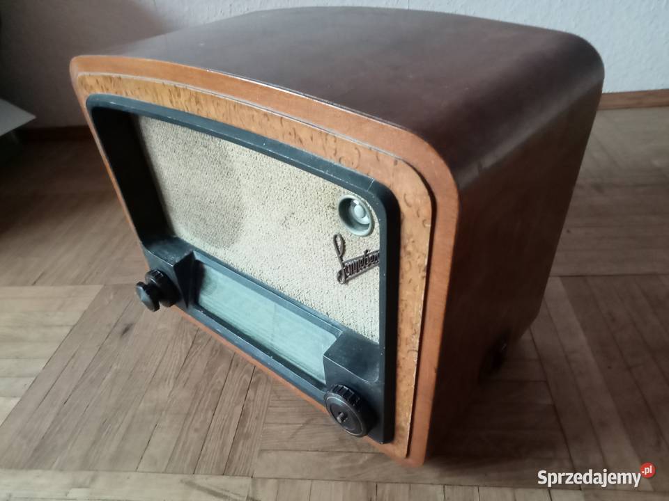 Zabytkowe radio zachodniopomorskie Szczecin