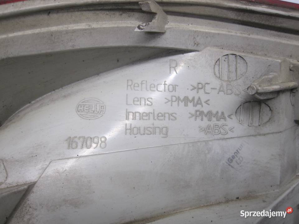 FORD KUGA MK1 lampa prawa tył 167098 świętokrzyskie Kielce sprzedam