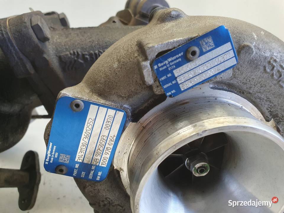 TURBOSPRĘŻARKA Volvo S80 II V70 III 24 D5 turbo Motoryzacja lubelskie Rudka