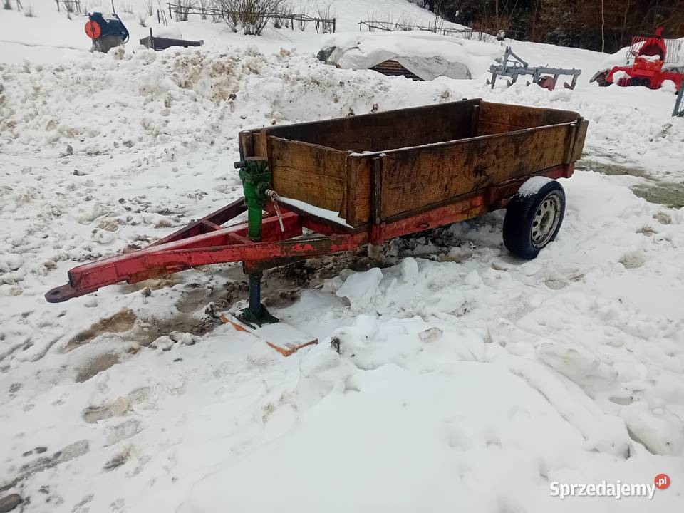 Przyczepka Przyczepy rolnicze Wyskitna sprzedam