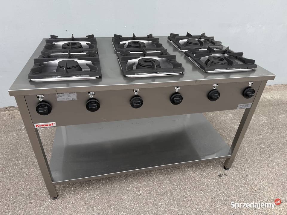 Kuchnia gazowa KROMET 6 PAL Gastronomia Kalisz Pomorski