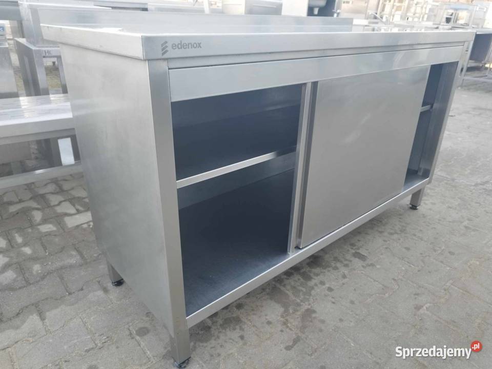 Stół Gastro z Szafką Drzwi Suwane 1506085 MC 144 Ostrów Wielkopolski