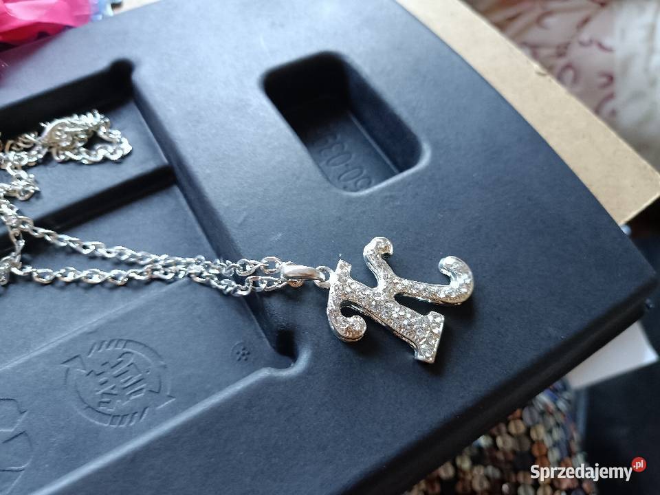 Naszyjnik z literą K Białystok