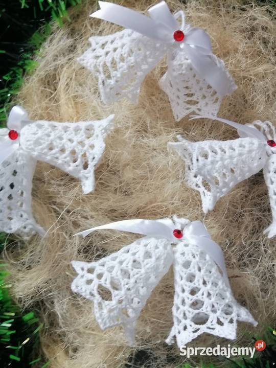 Zestaw 12 sztuk bombek na choinkę Ozdoby biały śląskie Katowice